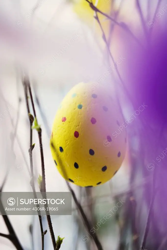 Easter decorations, close-up.