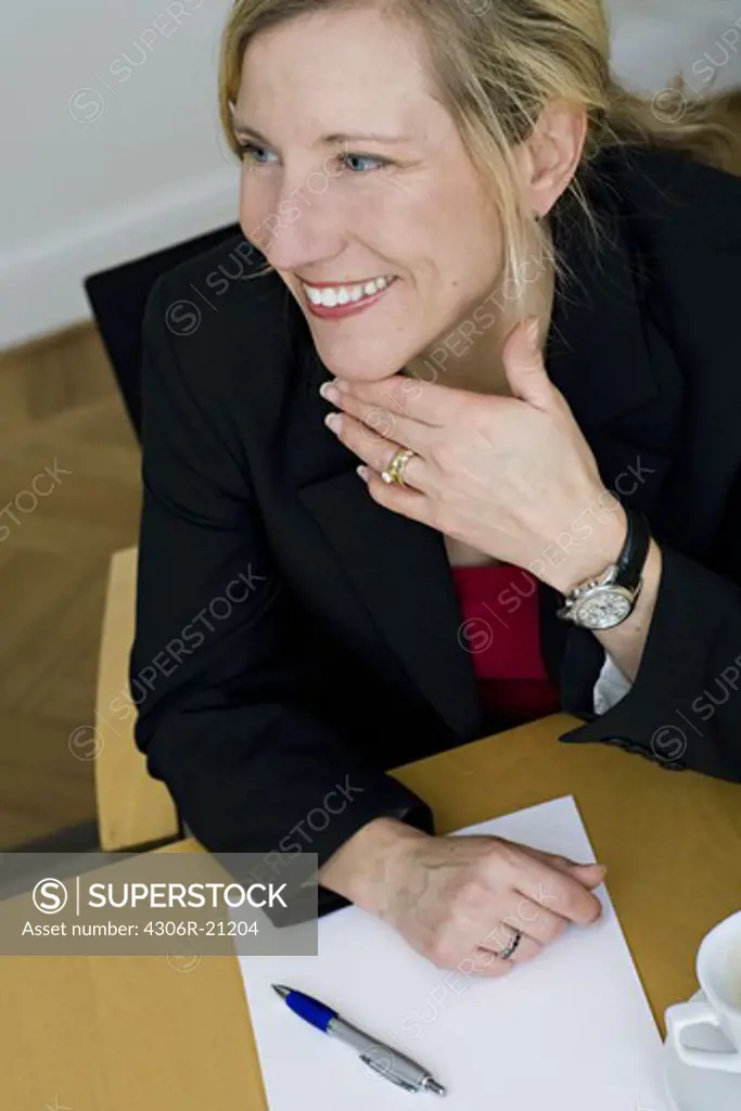 Portrait of a business woman, Sweden.