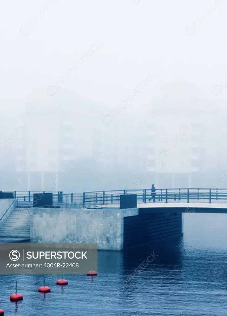 A misty day, Stockholm, Sweden.