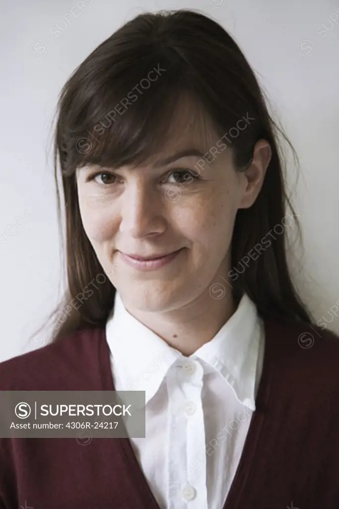 Portrait of woman, smiling