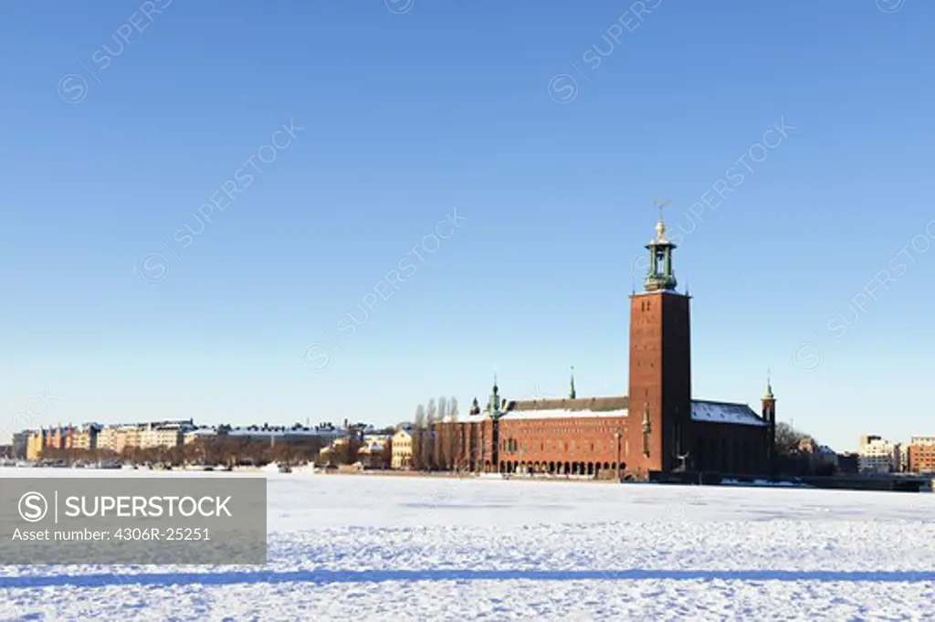 Stadshuset in winter