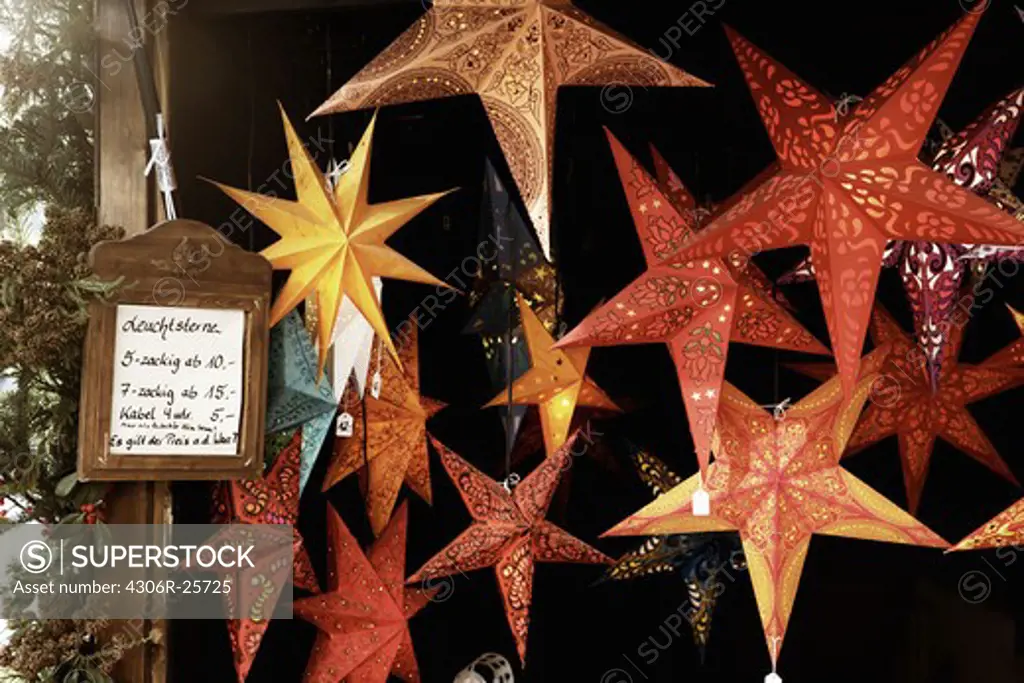 Star shape Christmas decoration