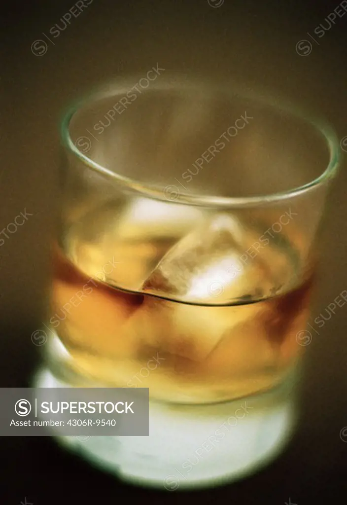 A glass of whisky.
