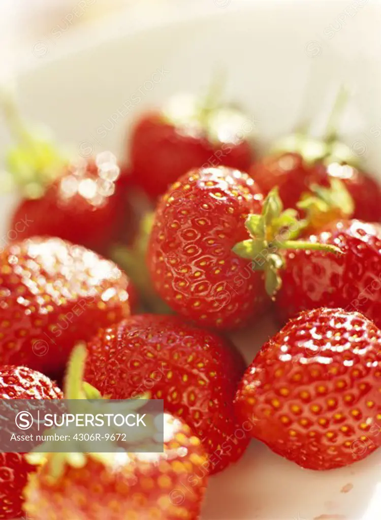 Strawberries, close-up.