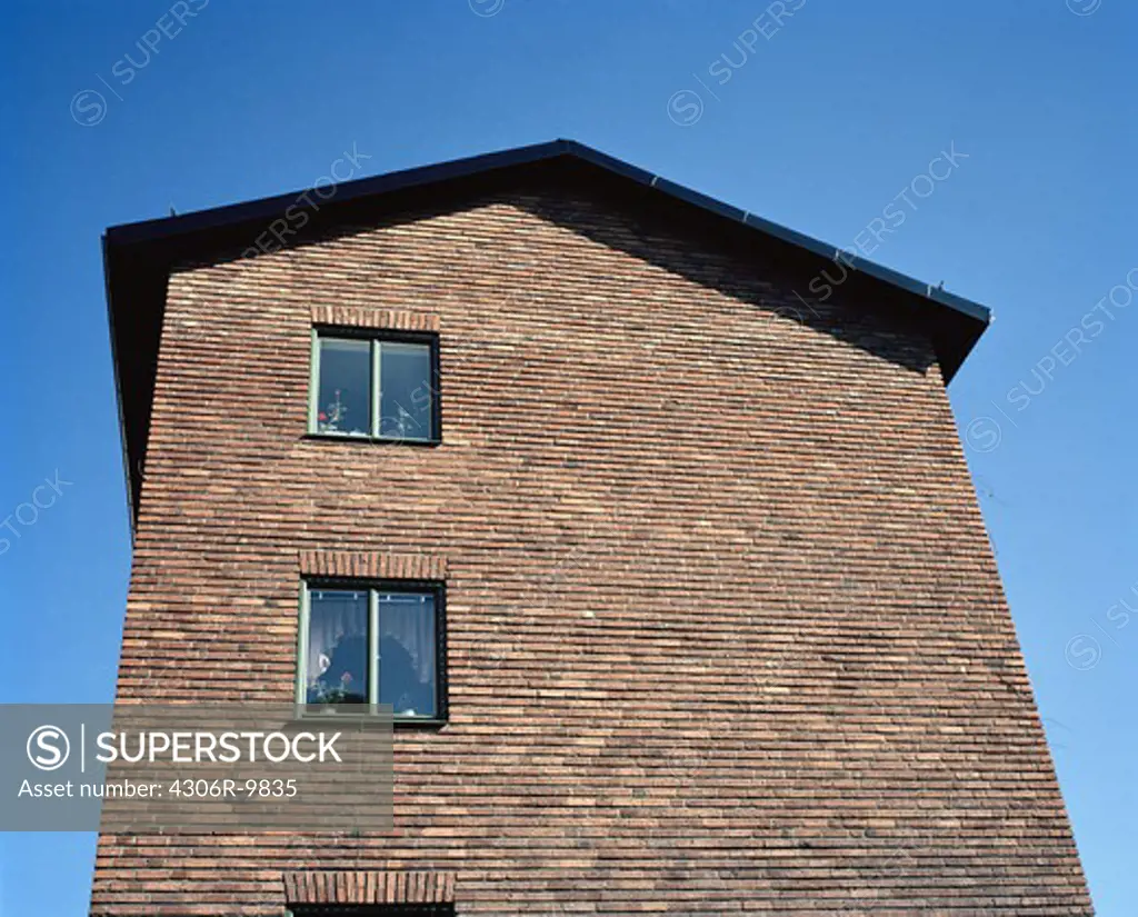 A brick house.