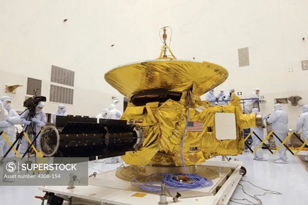 Detail of the New Horizons Spacecraft's Nuclear Power Source