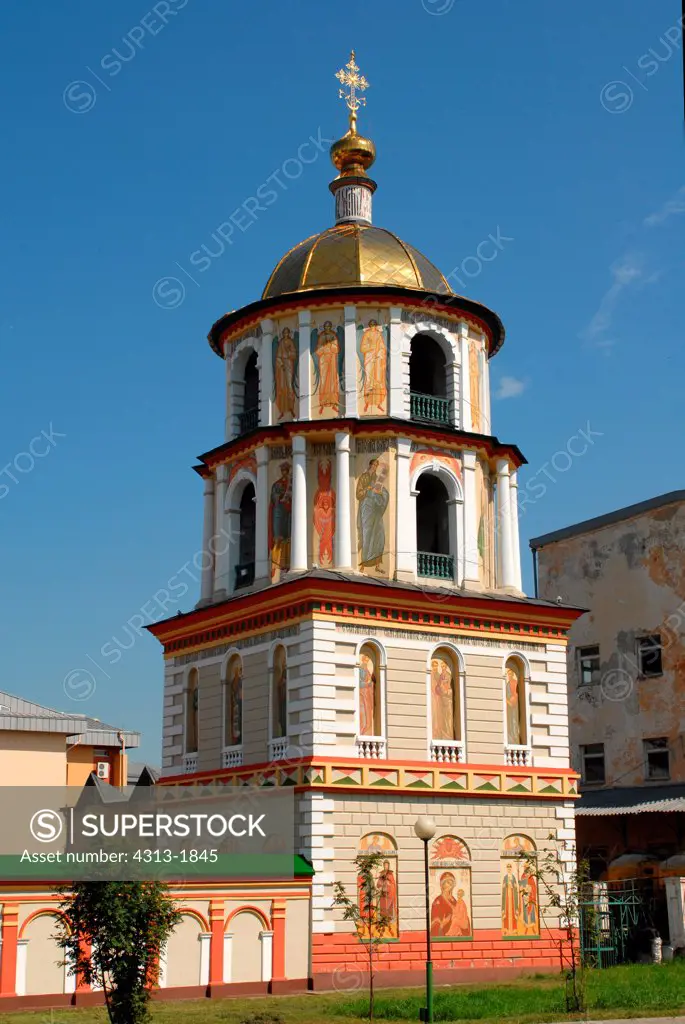 Cathedral in a city, Epiphany Cathedral, Irkutsky District, Irkutsk Oblast, Siberia, Russia