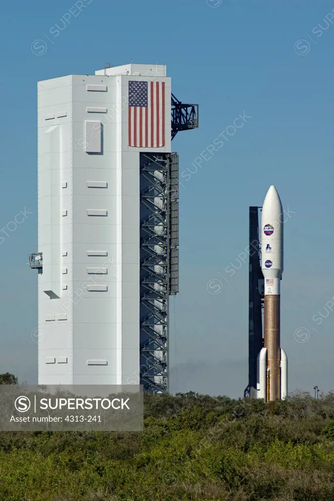 An Atlas V rolls out to Pad 41 for the launch of NASA's New Horizons spacecraft, the world's first mission to Pluto.
