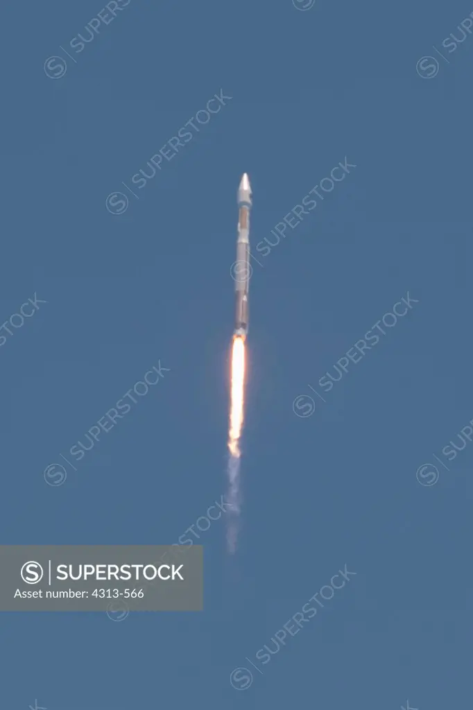 An Atlas V launches from Pad 41 with the Space-Based Infrared System satellite SBIRS GEO-1 from Cape Canaveral Air Force Station.