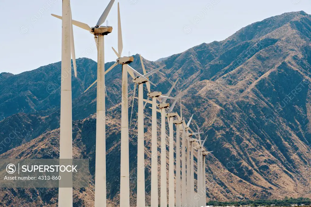 Windfarm in the California Desert