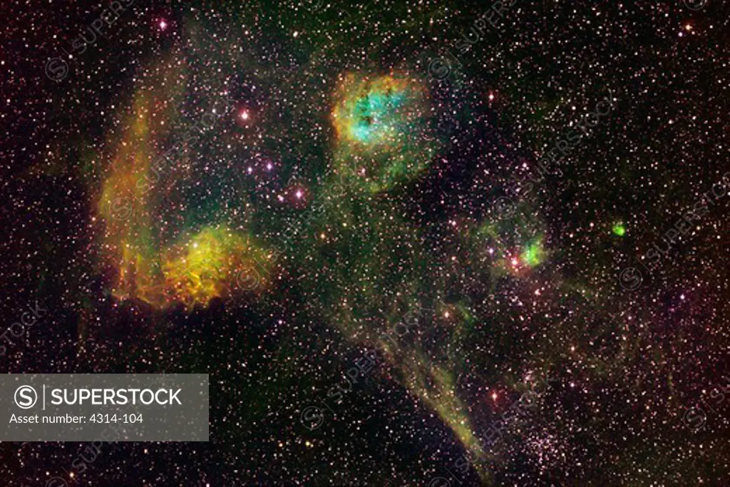 Nebulae of Auriga