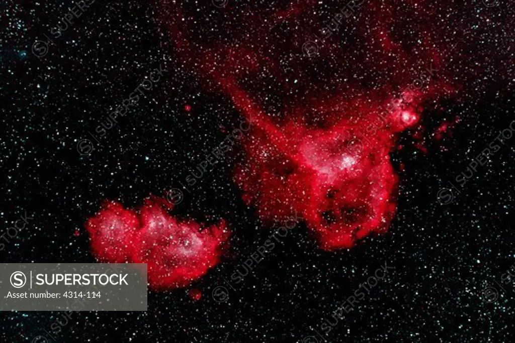 Nebulae of Cassiopeia