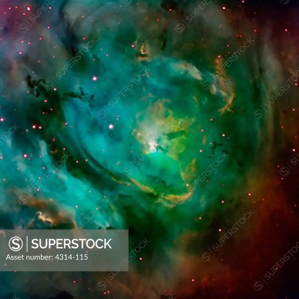 Detail of Lagoon Nebula