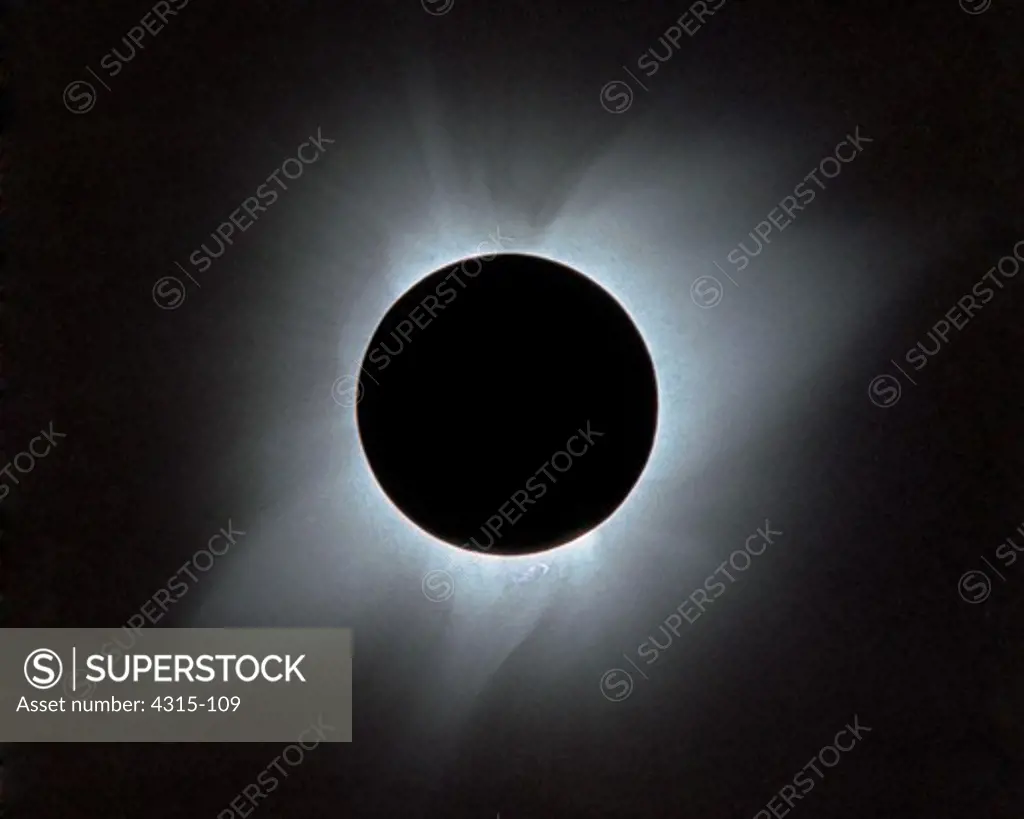 Total Eclipse Inner Corona and Prominences
