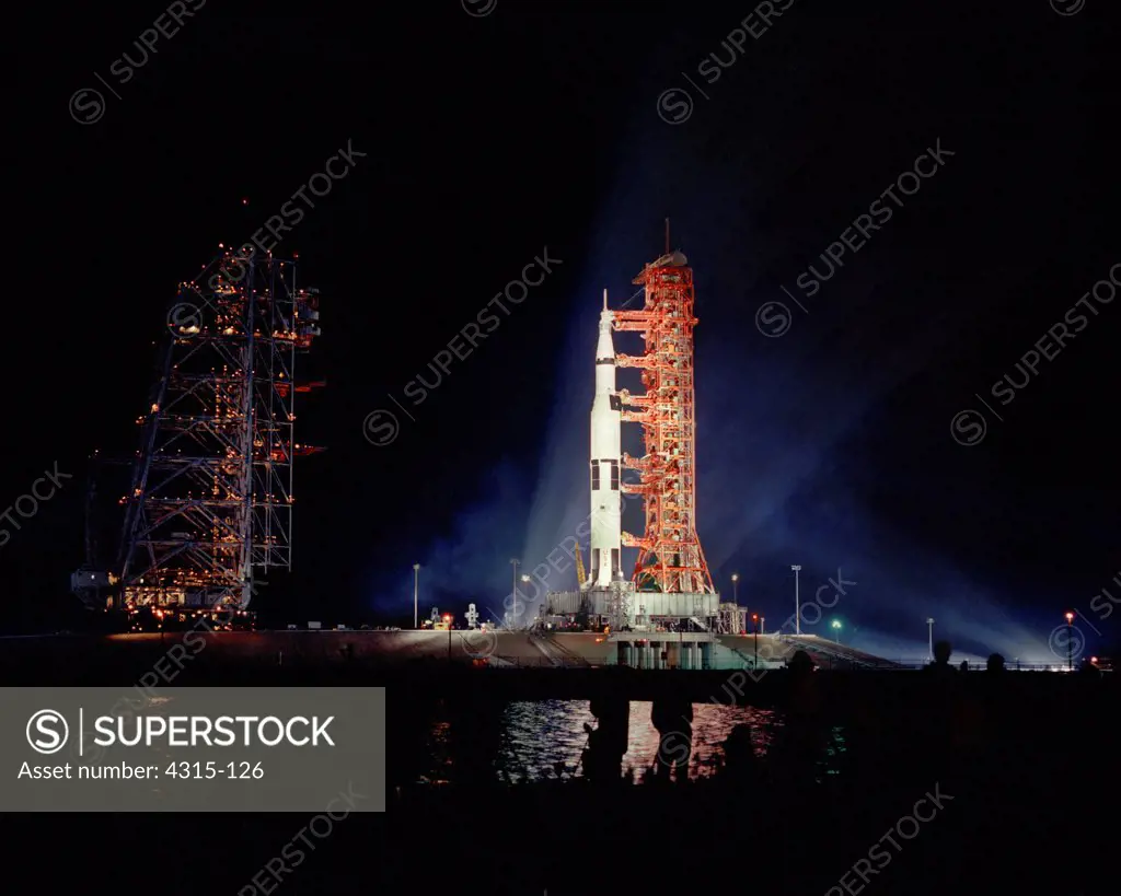 Apollo 17 in Floodlights