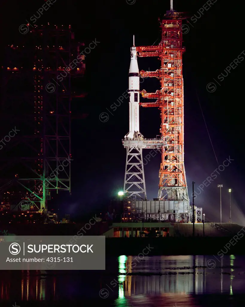 Apollo-Soyuz Mobile Service Structure Rollback
