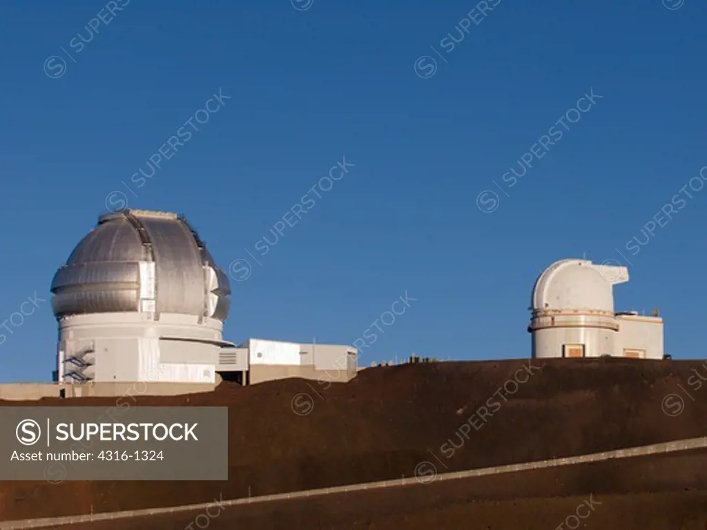 Deep Space Telescopes at the Summit of Hawaii's Mauna Kea
