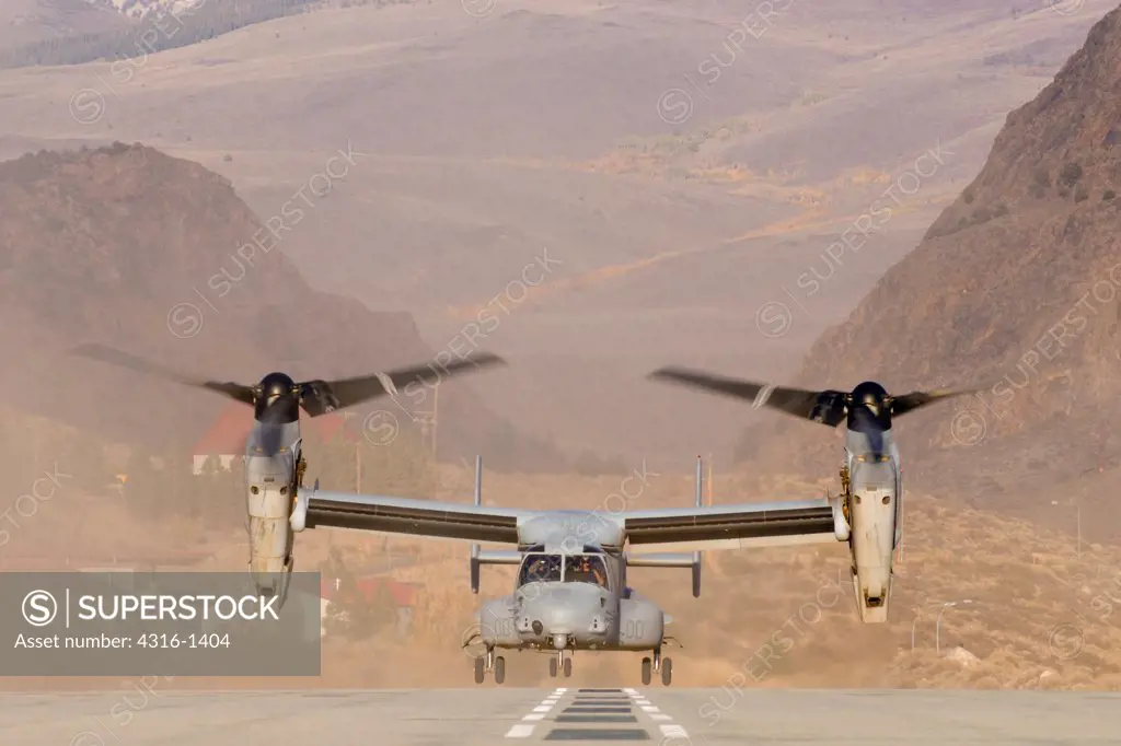 The V-22 Osprey Prepares to Launch
