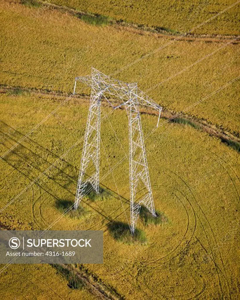 High Tension Power Line