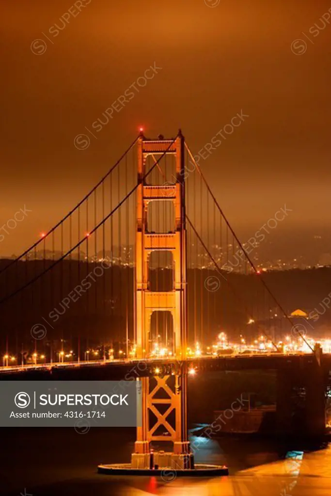 South Tower of The Golden Gate Bridge