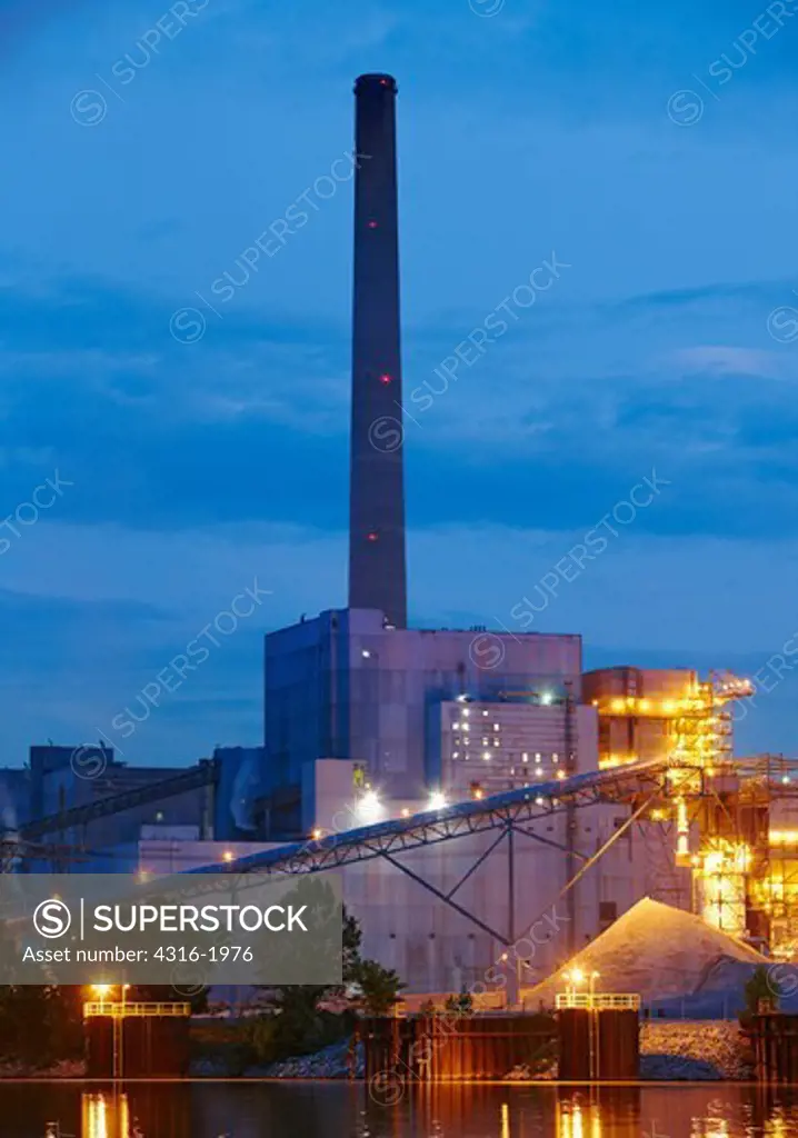 Coal Burning Power Plant