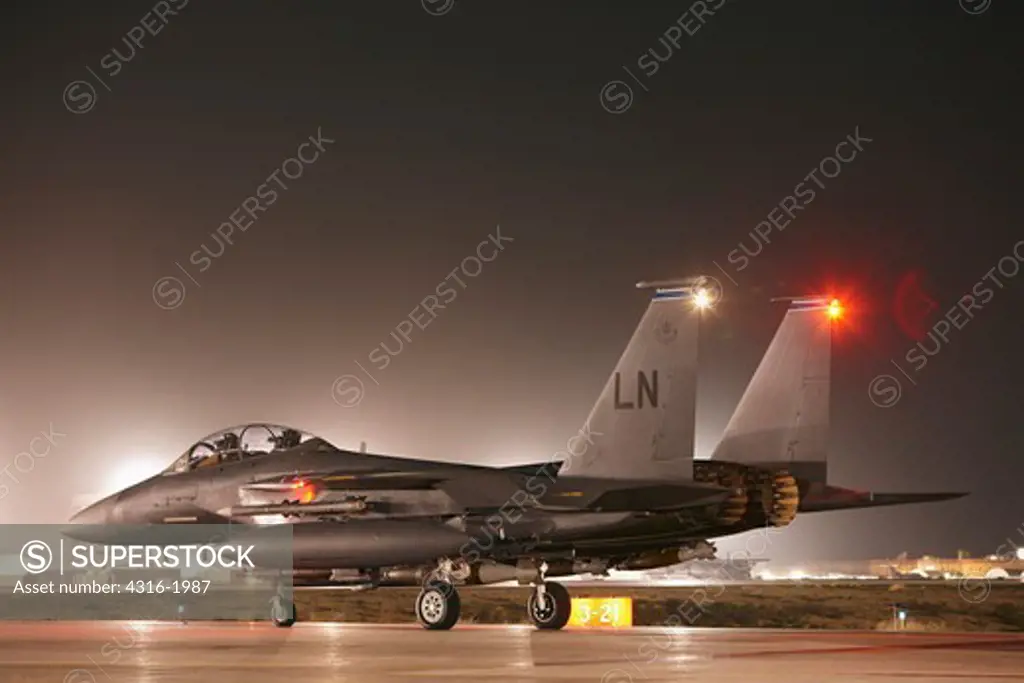 United States Air Force F-15E Strike Eagle Ready to Launch