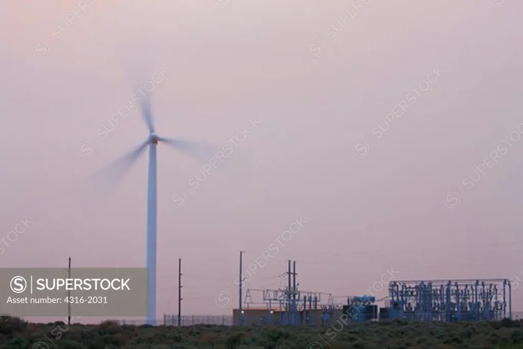 Fort Bridger Wind Farm and Power Transmission Substation