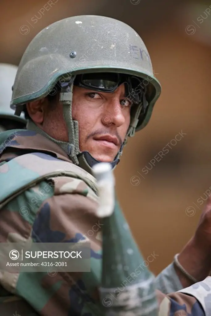 Afghan National Army Soldier