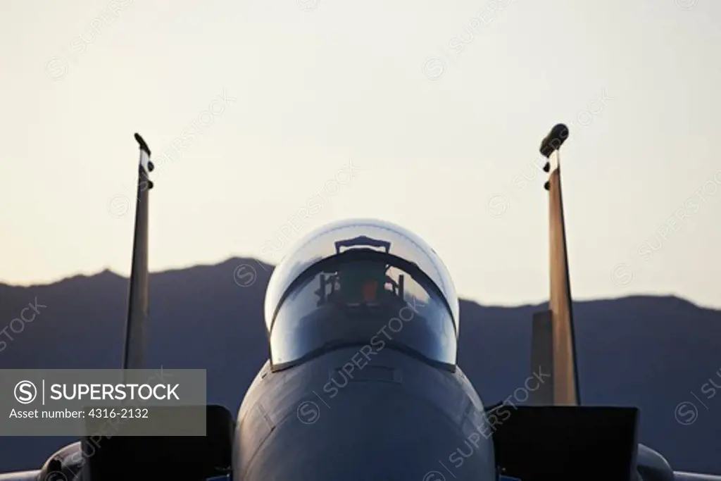 F-15E Strike Eagle at Dusk