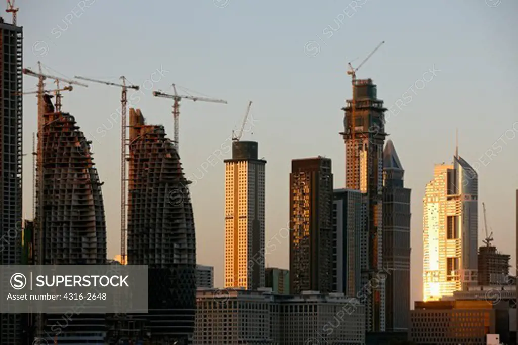 High Rise Construction in Dubai