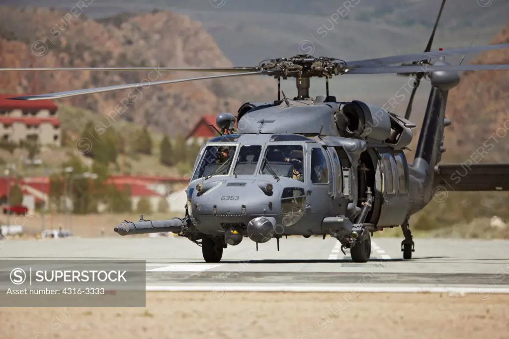MH-60 Pave Hawk, a special operations variant of the Sikorsky UH-60 Black Hawk helicopter.