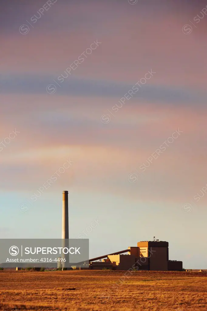 Coal burning powerplant