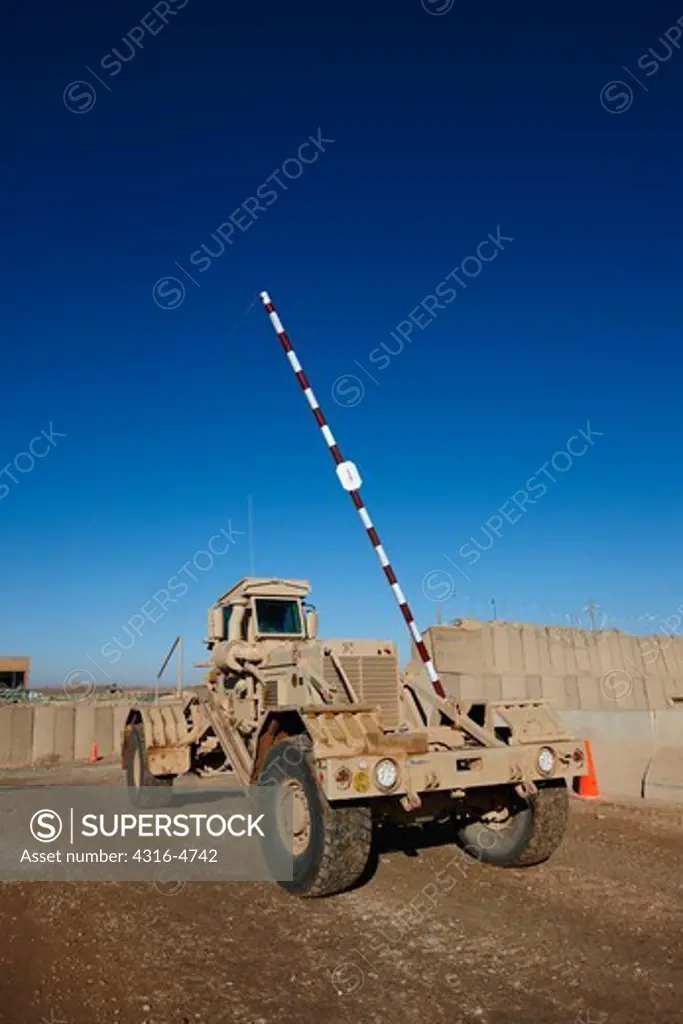 A NITEK Ground Penetrating Radar System Used to Detect Buried Explosives, At a U.S. Marine Corps Forward Operating Base in Afghanistan's Helmand Province