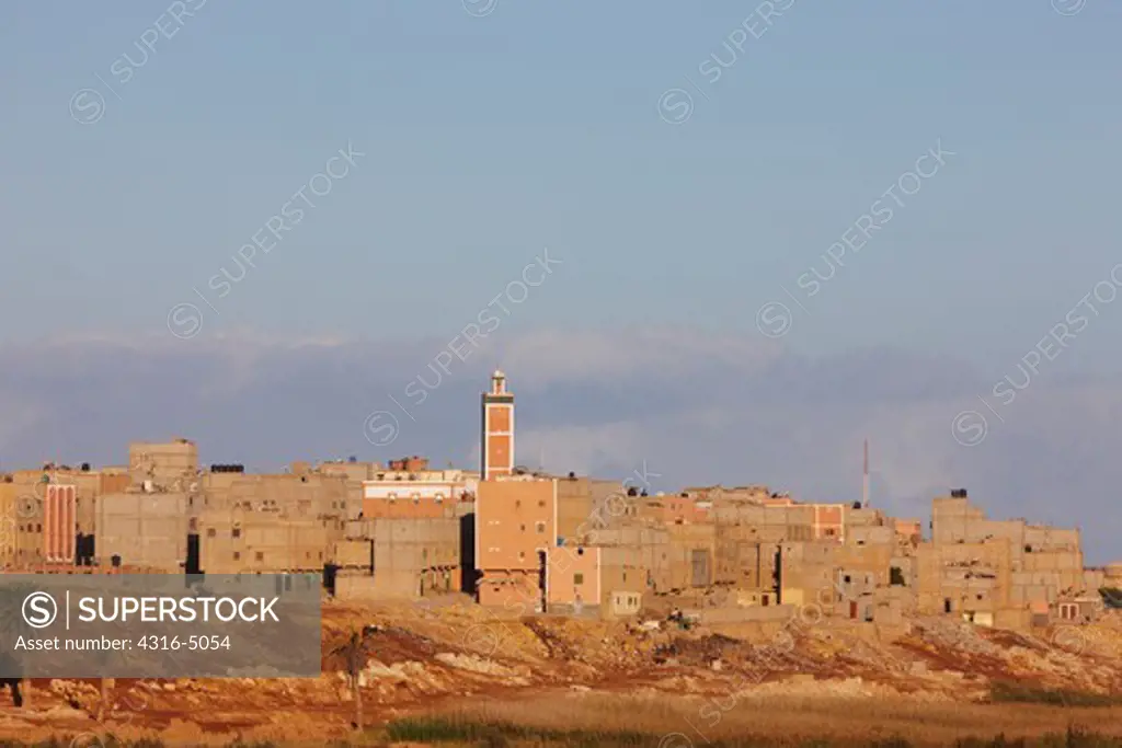 View of Laayoune (El Aaiun), Western Sahara, north Africa