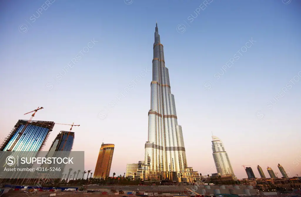Burj Khalifa world's tallest building, Dubai, United Arab Emirates