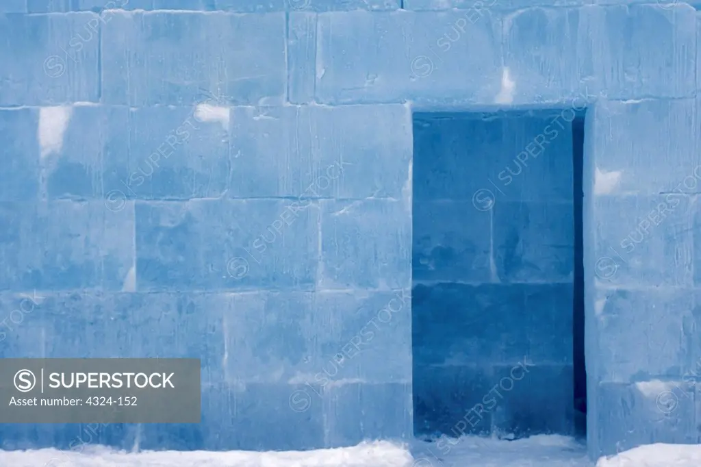 Wall of Ice Sculpture
