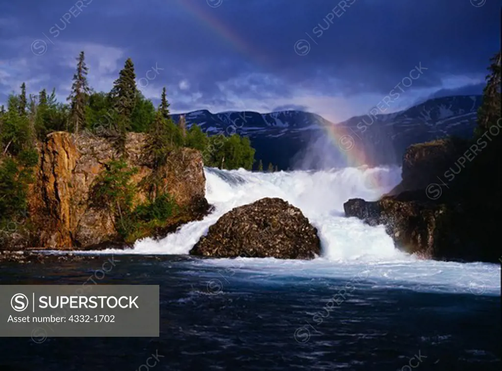 Tanalian Falls, Lake Clark National Park and Preserve, Alaska.
