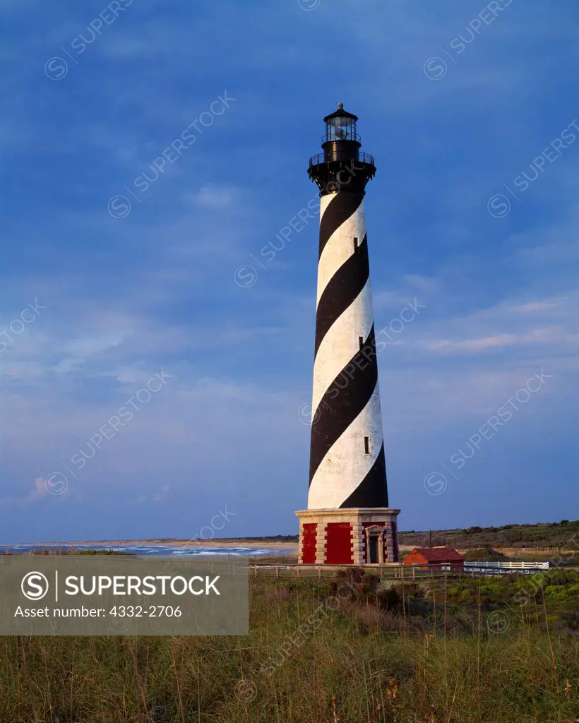 Cape Hatteras Lighthouse, built in 1870, Cape Hatteras National Seashore, North Carolina.