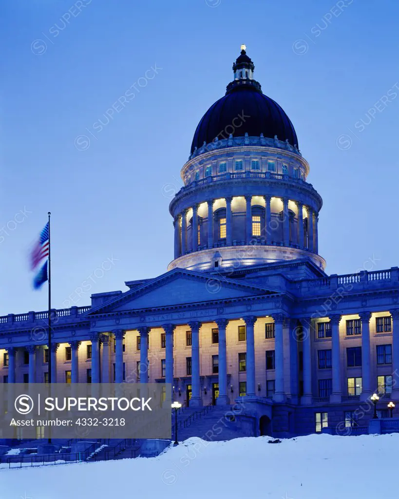 State of Utah Capitol Building, Salt Lake City, Utah.