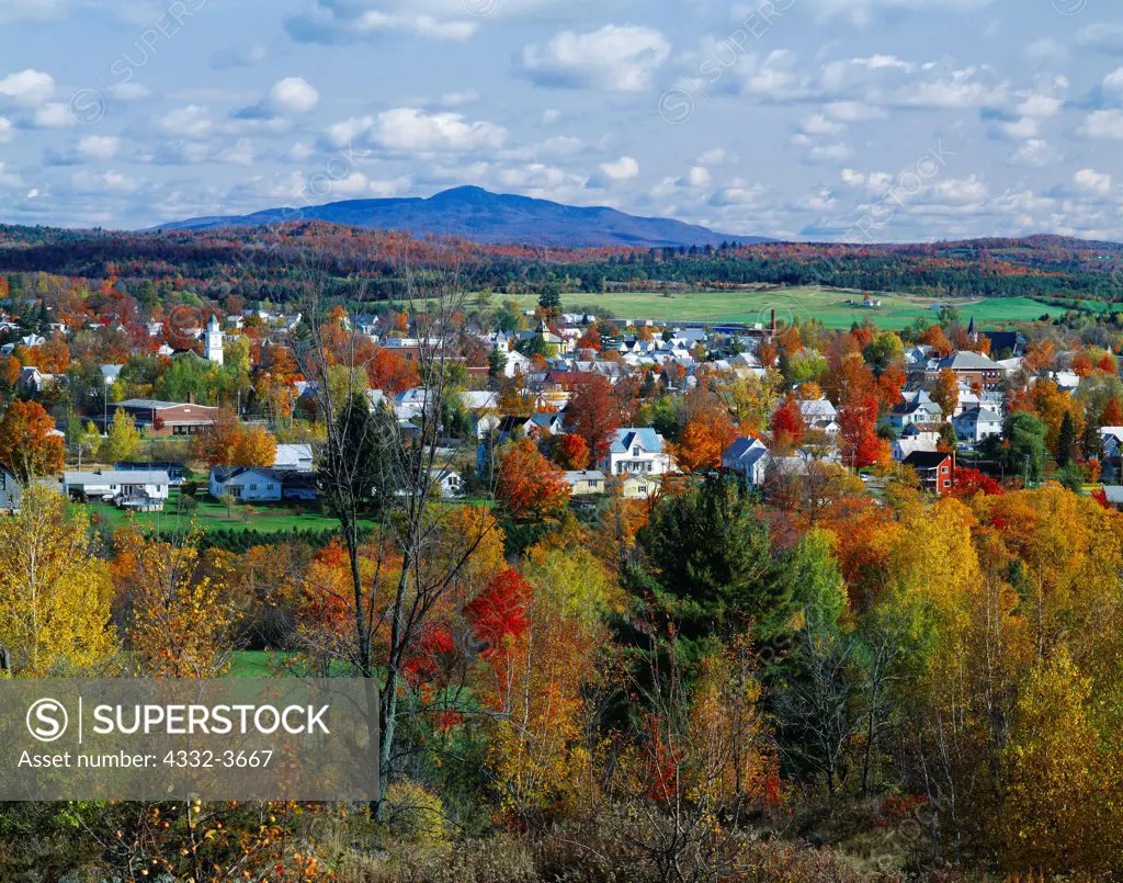 USA, Vermont, Enosburg Falls, Autumn colors
