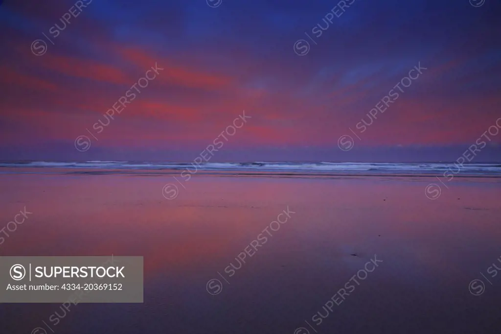 Sunrise From Cannon Beach Along the Oregon Coast in Oregon