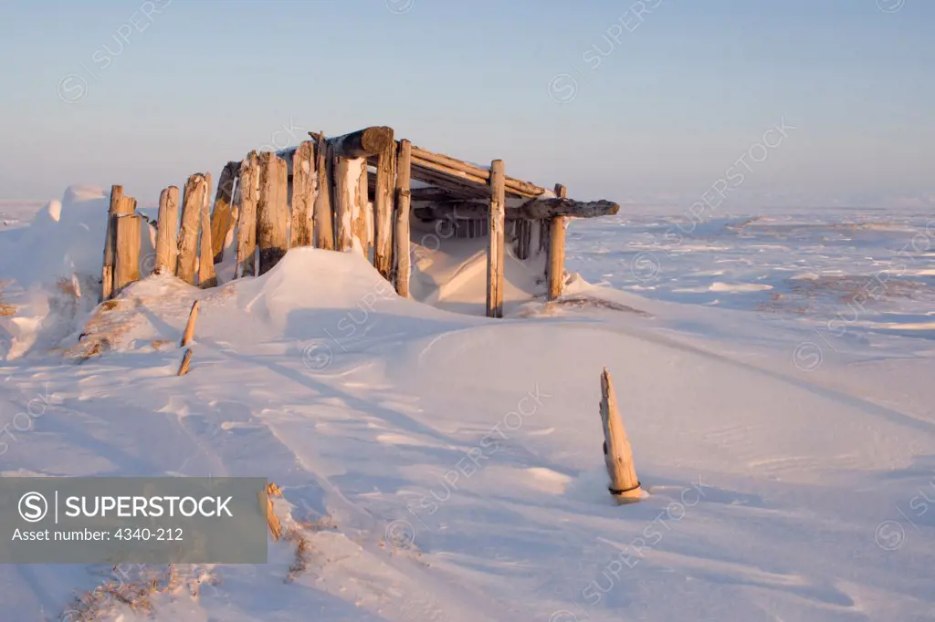 Abandoned Inupiat Home
