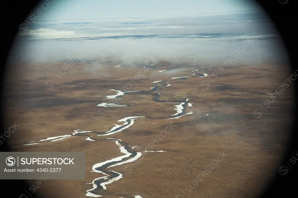 Aerial View of Icy Cape