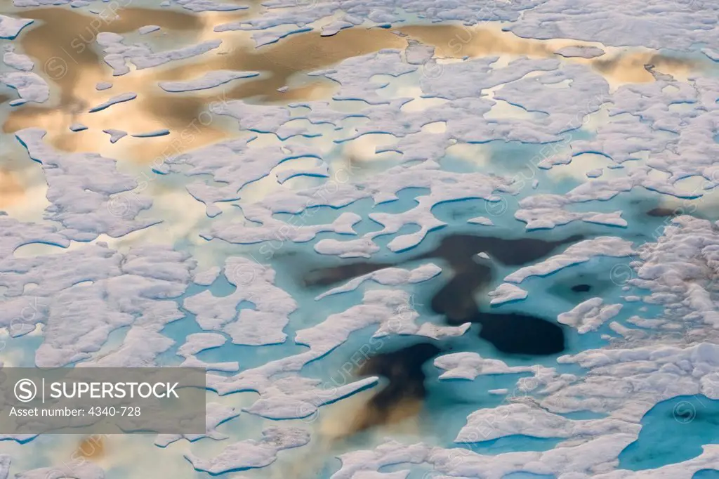 Multi-Layer Ice in the Chukchi Sea