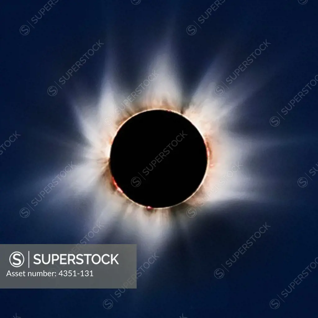 Solar Eclipse in Totality