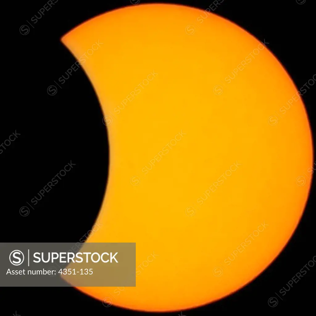Solar Eclipse in Progress