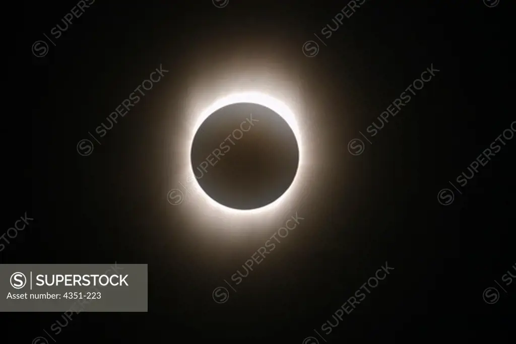End of Total Solar Eclipse