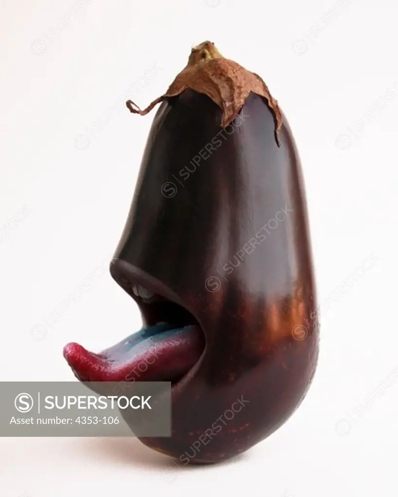 Eggplant with Tongue