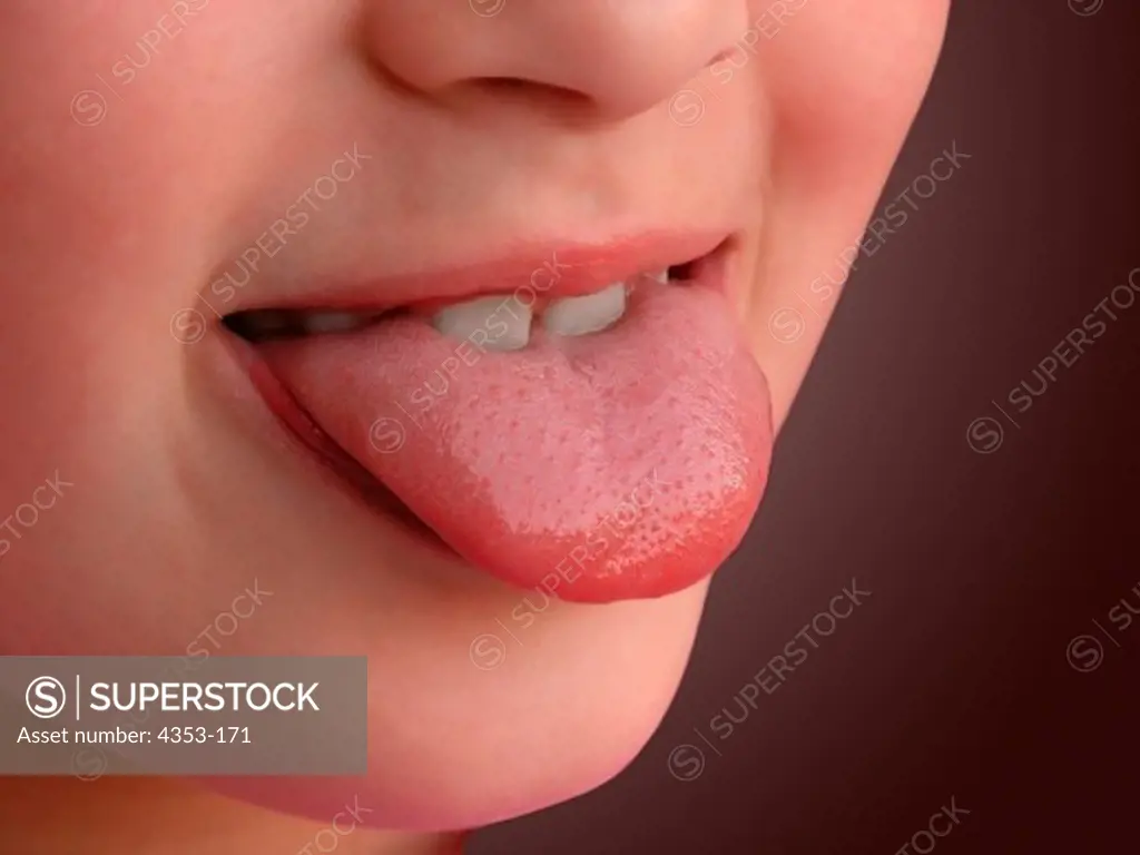 Girl Sticking Out Tongue