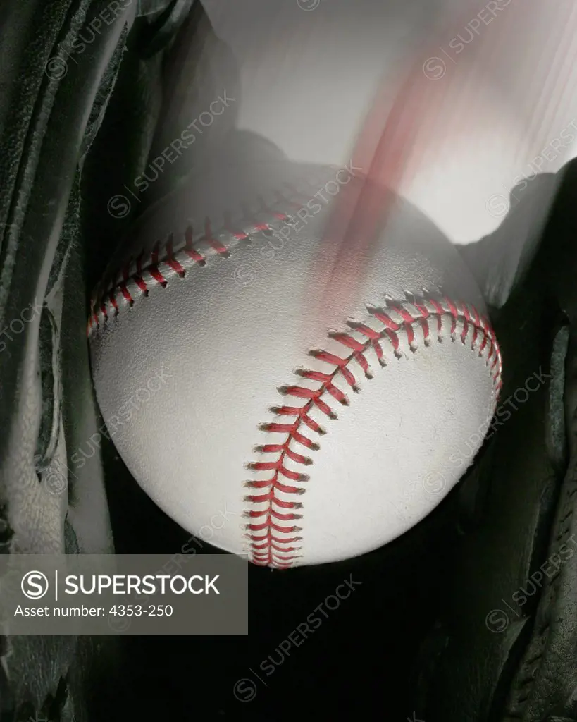 Baseball Glove and Baseball